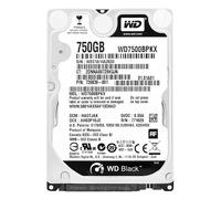 WD Black 7500BPKX 750GB 7200Rpm 16MB SATA III 2.5 "