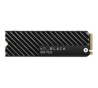 WD Black™- Disque SSD Interne - SN750 - 500Go - M.2 NVMe (WDS500G3XHC-00SJG0) avec dissipateur thermique