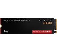 Western Digital WD_BLACK SSD interne SN850X WDBB9G0080BNC 8 To M.2 2280 PCIe 4.0 NVMe chiffré