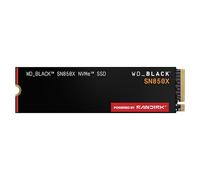 WD_BLACK SN850X NVMe SSD 4 To (Jusqu'à 7 300 Mo/s / 6 600 Mo/s en lecture/écriture, M.2 2280 Gaming SSD, PCIe Gen 4.0, Haute performance disque de jeu,) POWERED BY SANDISK