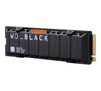 WD_BLACK SN850X NVMe SSD WDBB9H0010BNC - SSD - 1 To - interne - M.2 2280 - PCIe 4.0 (NVMe) - dissipateur de chaleur intégré - noir Noir, Noir