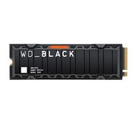 WD_BLACK SN850X SSD 1 To, Disque SSD interne avec dissipateur thermique, Lecture jusqu'à 7300 Mo/s, écriture jusqu'à 6,600 Mo/s, Gaming SSD, Haute performance disque de jeu, PCIe Gen 4.0 NVMe, Noir
