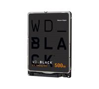 WD Black WD5000LPSX - Disque dur - 500 Go - interne - 2.5" - SATA 6Gb/s - 7200 tours/min - mémoire tampon : 64 Mo