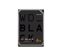 WD Black WD6004FZBX - Disque dur - 6 To - jeu - interne - 3.5" - SATA 6Gb/s - 7200 tours/min - mémoire tampon : 256 Mo