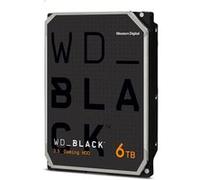 WD_BLACK WD6004FZWX - Disque dur - 6 To - interne - 3.5" - SATA 6Gb/s - 7200 tours/min - mémoire tampon : 128 Mo Black G