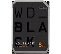 WD Black WD8001FZBX - Disque dur - 8 To - interne - 3.5" - SATA 6Gb/s - 7200 tours/min - mémoire tampon : 256 Mo Black G