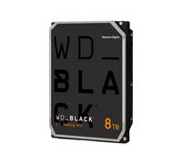 WD_BLACK WD8002FZWX - Disque dur - 8 To - interne - 3.5" - SATA 6Gb/s - 7200 tours/min - mémoire tampon : 128 Mo