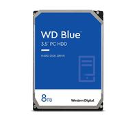 WD Blue WD80EAAZ - Disque dur - 8 To - interne - 3.5" - SATA 6Gb/s - 5640 tours/min - mémoire tampon : 256 Mo