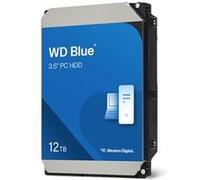 WD Blue Disque Dur Interne pour Ordinateur de Bureau 3,5" 7200 TR/Min SATA 6 Go/s, Cache 512 Mo de mémoire Cache 12 to