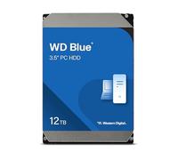 WD Blue Disque Dur Interne pour Ordinateur de Bureau 3,5" 7200 TR/Min SATA 6 Go/s, Cache 512 Mo de mémoire Cache 12 to