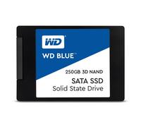 Western Digital WDS250G2B0A WD Blue 3D NAND Internal SSD 2.5 Inch SATA, 250 GB - Black