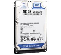 WD Blue Mobile WD1600BEVE Disque dur interne 2.5'' PATA 5400 tours/ min Mémoire cache 8 Mo 160 Go