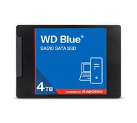 WD Blue SA510 2.5”/7mm SATA SSD 4TB (Up to 560MB/s sequential read speed, 3D NAN
