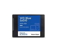 WD Blue SA510 WDS250G3B0A - SSD - 250 Go - interne - 2.5" - SATA 6Gb/s - bleu