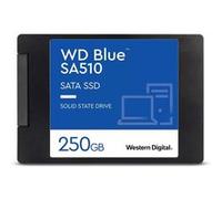WD Blue SA510 WDS250G3B0A - SSD - 250 Go - interne - 2.5" - SATA 6Gb/s - bleu Bleu, Bleu G