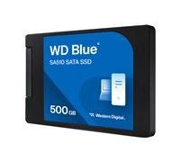 WD Blue SA510 WDS500G3B0A - SSD - 500 Go - interne - 2.5" - SATA 6Gb/s - bleu