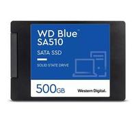 WD Blue SA510 WDS500G3B0A - SSD - 500 Go - interne - 2.5" - SATA 6Gb/s - bleu Bleu, Bleu G