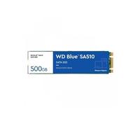 WD Blue SA510 WDS500G3B0B - SSD - 500 Go - interne - M.2 2280 - SATA 6Gb/s - bleu