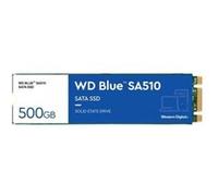 WD Blue SA510 WDS500G3B0B - SSD - 500 Go - interne - M.2 2280 - SATA 6Gb/s - bleu Bleu, Bleu G