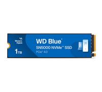 WD Blue SN5000 1TB SSD, Read speeds up to 5150 MB/s, NVMe SSD, Internal SSD, PCI