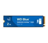 WD Blue SN5000 2TB SSD, Read speeds up to 5150 MB/s, NVMe SSD, Internal SSD, PCI
