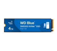 WD Blue SN5000 4TB SSD, Read speeds up to 5500 MB/s, NVMe SSD, Internal SSD, PCI