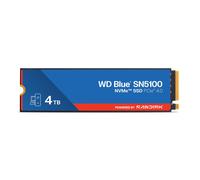 WD Blue SN5100 NVMe SSD 4TB (Up to 6,900 MB/s read speeds, M.2 2280, PCIe Gen 4.