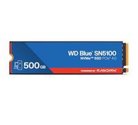 WD Blue SN5100 SSD 500 Go (6600MB/s Reading, NVMe SSD, M.2 2280, PCIe Gen 4.0, nCache 4.0, Sandisk 3D CBA NAND, Acronis True Image)