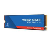 WD Blue SN5100 SSD 1 to (7 100 MB/s en Lecture, Disque SSD NVMe, M.2 2280, PCIe Gen 4.0, nCache 4.0, Technologie Sandisk 3D CBA NAND, Acronis True Image)
