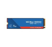 WD Blue SN5100 SSD 1 to (7 100 MB/s en Lecture, Disque SSD NVMe, M.2 2280, PCIe Gen 4.0, nCache 4.0, Technologie Sandisk 3D CBA NAND, Acronis True Image)
