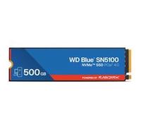 WD Blue SN5100 SSD 500 Go (6600MB/s Reading, NVMe SSD, M.2 2280, PCIe Gen 4.0, nCache 4.0, Sandisk 3D CBA NAND, Acronis True Image)