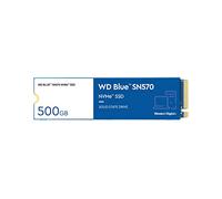 WD_BLUE SN570 500GB M.2 2280 PCIe Gen3 NVMe up to 3500 MB/s read speed Disque SSD