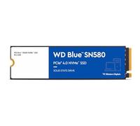 WD Blue SN580 M.2 NVMe SSD 250 Go, PCIe Gén. 4 x4, avec vitesse de lecture jusqu'à 4 000 Mo/s