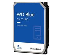 WD Blue WD30EZAZ - Disque dur - 3 To - interne - 3.5" - SATA 6Gb/s - 5400 tours/min - mémoire tampon : 256 Mo
