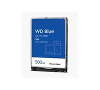 WD Blue WD5000LPZX - Disque dur - 500 Go - interne - 2.5" - SATA 6Gb/s - 5400 tours/min - mémoire tampon : 128 Mo