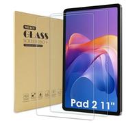 WD&CD 2 Pack Verre Trempé Compatible pour Xiaomi Redmi Pad 2 11", Protection Écran Haute Définition Film de Protection en Verre Trempé Compatible pour Redmi Pad 2