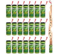 WD&CD 22Pcs Attrape Mouche Papier Vert, Anti Moucherons Interieur Cuisine - Anti Mouche - Ruban Mouche