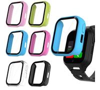 WD&CD 6 Pièces PC Coque Compatible avec Xplora XGO3/Xplora Kidzi, Coque Rigide en PC avec Protection D'écran en Verre Trempé, Anti-Rayures Antichoc Housse Cover