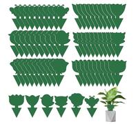 WD&CD 60Pcs Pièges à Insectes Jaune, Anti Moucherons Interieur, Piege a Mouche pour les plantes sur le balcon ou dans le jardin