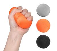 WD&CD Balles Anti-Stress pour Les Mains, 3Pcs Boules D'exercice en Souples et Dures Gel, Balles Ensemble pour Adultes et Enfants pour Exercices, Thérapie des Mains, Soulagement du Stress et L'anxiété