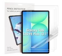 WD&CD Lot de 3 films protecteurs d'écran souples et transparents pour Samsung Galaxy Tab S10 FE Plus 13,1"
