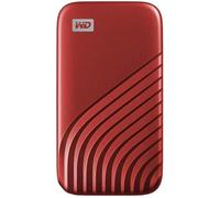 WD - Disque SSD Externe - My Passport™ - 500Go - USB-C - Rouge