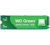 WD Green SN350 1 To M.2 NVMe SSD,possédant une vitesse de lecture de 3 200 Mo/s et une vitesse d'écriture de 2 500 Mo/s