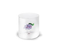 WD LIFESTYLE Gobelet en verre borosilicate en boite cadeau. Contenance : 250 ml Figurine : raisin