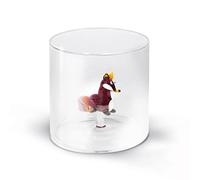 WD LIFESTYLE Gobelet en verre borosilicate en boite cadeau. Contenance : 250 ml Figurine : Renard
