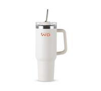 WD Lifestyle Tasse américaine en acier inoxydable (blanc)