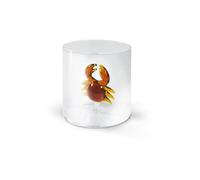 WD Lifestyle Verre borosilicate Capacité 250 ml Décoration de crabe