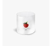 WD Lifestyle Verre en verre borosilicate 250ml avec décoration (pomme)