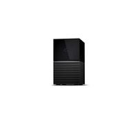 WD My Book Duo WDBFBE0440JBK - Disque dur - chiffré - 44 To - externe (de bureau) - USB 3.2 Gen 1 - AES 256 bits