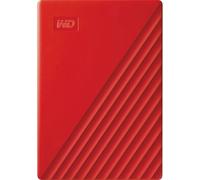 WD My Passport 4 TB Disque dur externe 2,5 USB 3.1 (Gen 1) rouge WDBPKJ0040BRD-WESN